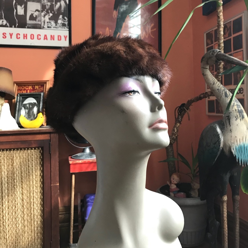 VTG Mahogany Mink Hat